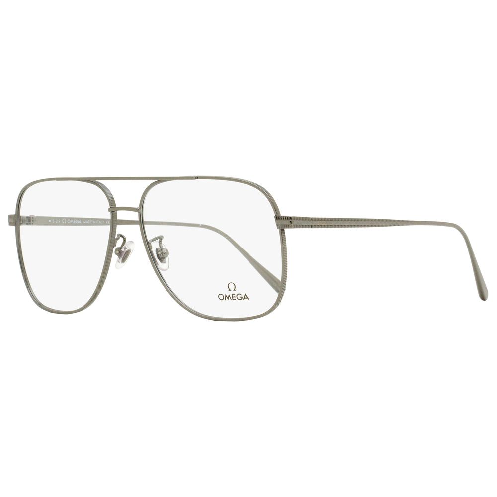 Omega Navigator Eyeglasses OM5006H 008 Gunmetal 60mm 5006
